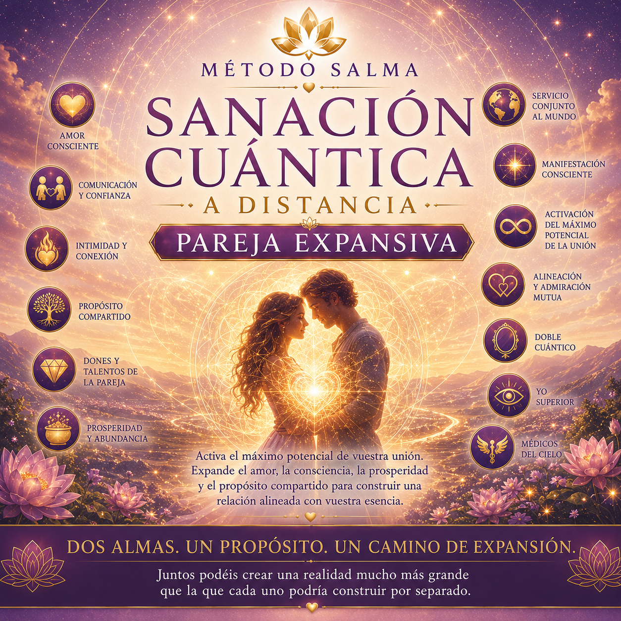 Sanación Cuántica Expansión en la Pareja